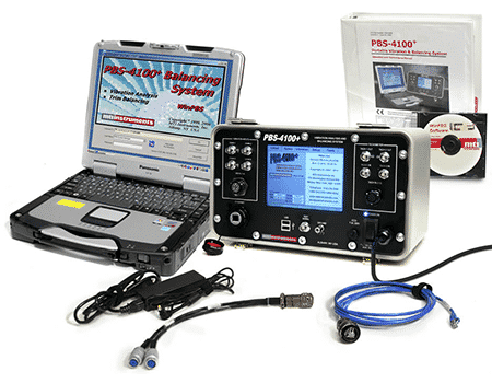 便携式平衡系统|PBS 4100+便携式振动和平衡系统